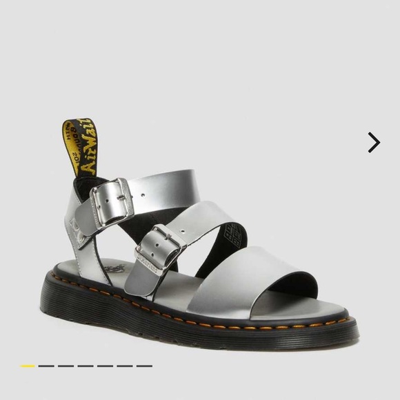DR. MARTENS Gryphon Sandal Silver - Picture 5 of 8
